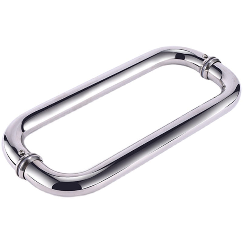 Glass Door Hinge - 1 paar roestvrijstalen glazen deurgreep badkamerdeur