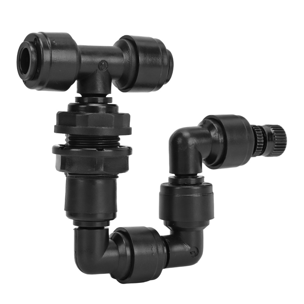 Misting Nozzle Reptile - PP Reptiel Fogger Zwart 360 °