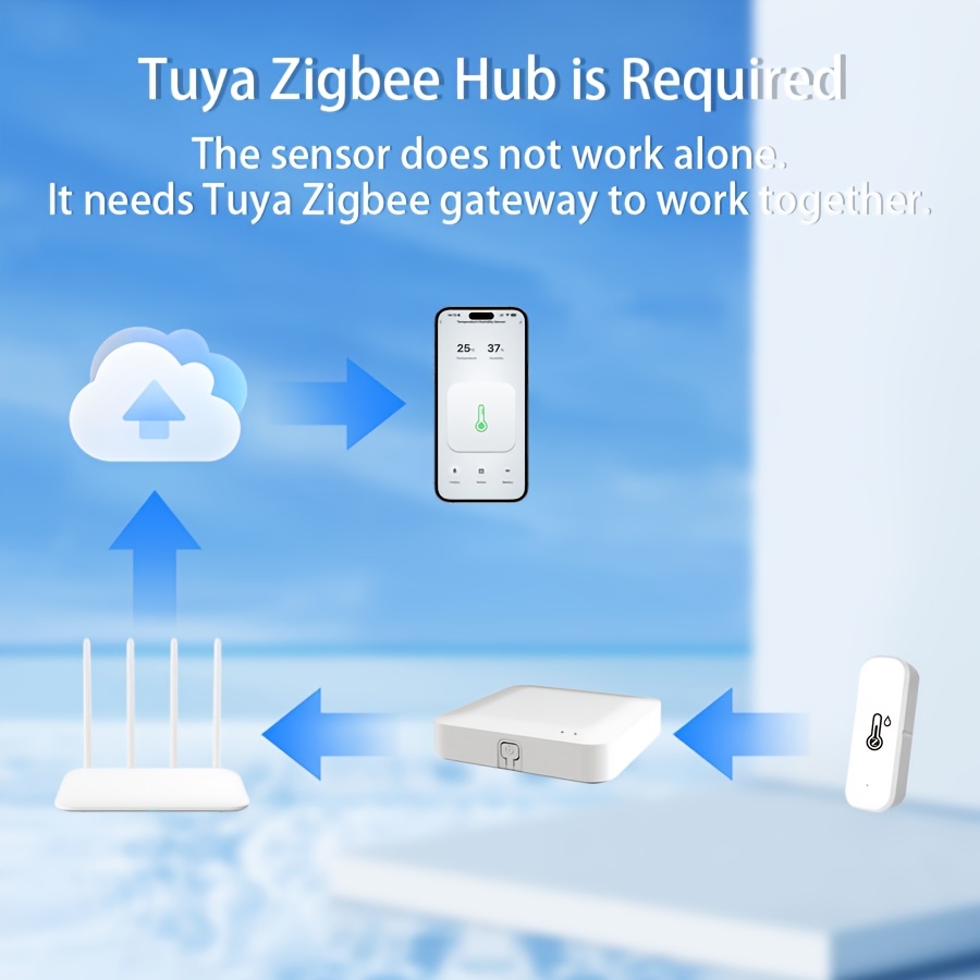 Smart Zigbee 3.0 Temperatuur-v - Digital Hygrometer Probe recensie en prijs