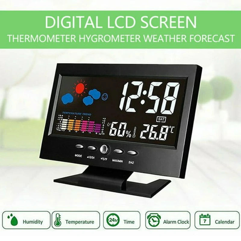 Digitaal LED-weerstation Tempe - Digital Hygrometer Probe recensie en prijs