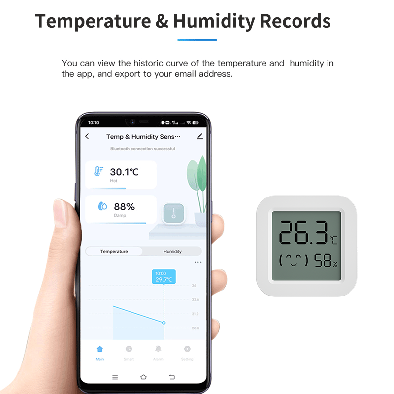 Tuya Zigbee temperatuur-vochti - Digital Hygrometer Probe recensie en prijs