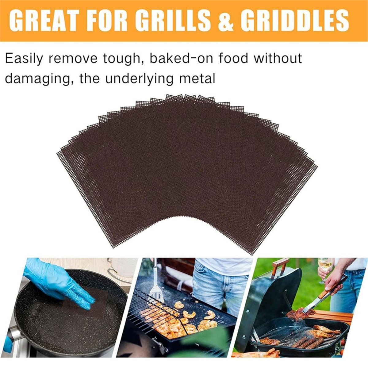 100 stuks grillreinigingsscher - Screen Top Mesh recensie en prijs