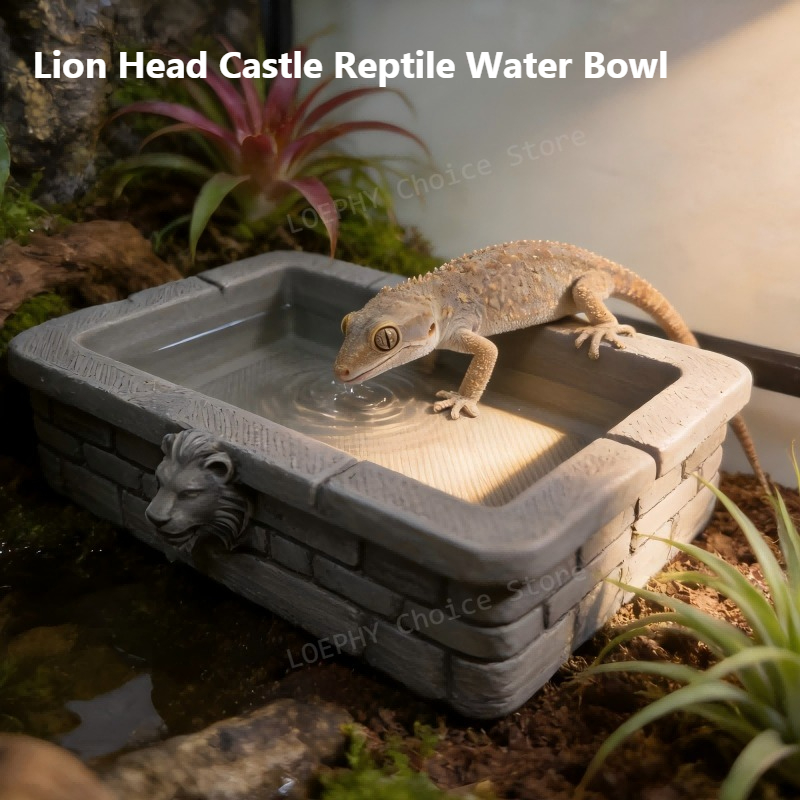 Kasteel Reptiel Waterbak Leeuw - Water Dish Reptile recensie en prijs