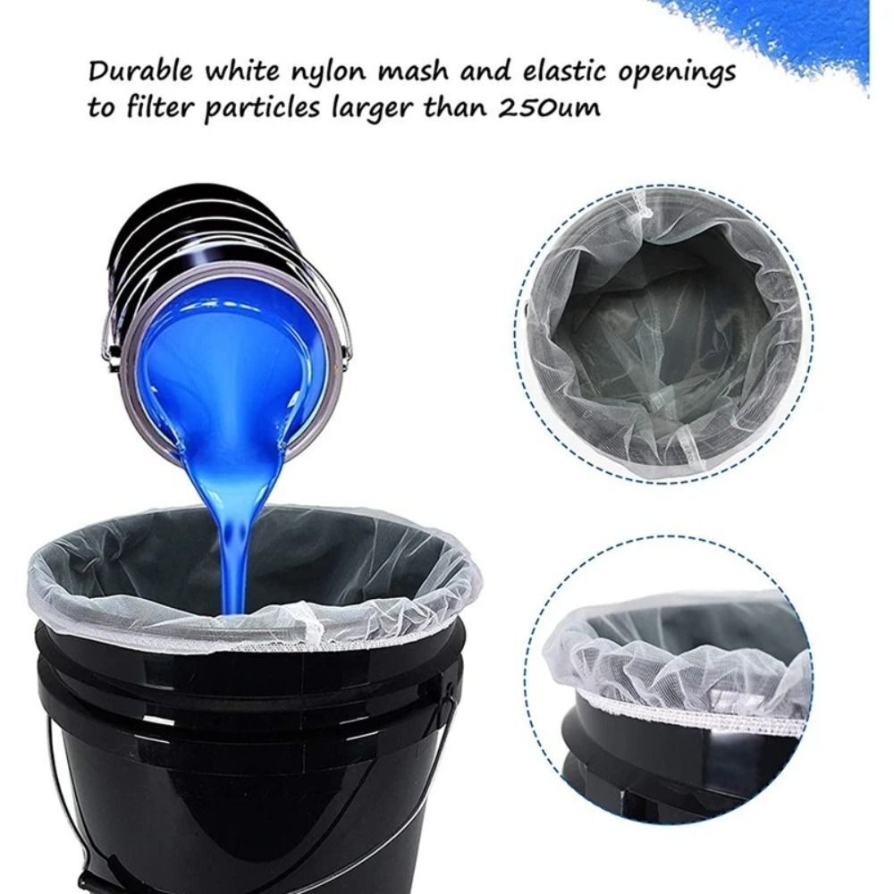 5 stuks nieuwe verfzeefzakken  - Screen Top Mesh recensie en prijs